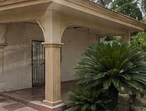 Covered terrace